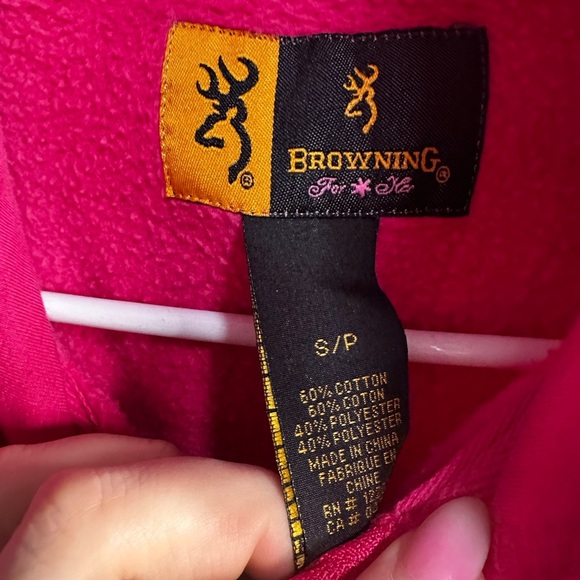 Browning Women's Vibrant Pink Hoodie - Picture 3 of 5